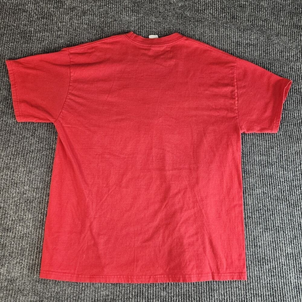 Arizona Cardinals Shirt Mens XL Red NFL Football Embroidered Tee Hanes Beefy-T - Picture 11 of 12